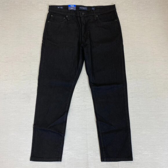Lucky Brand 410 Jeans Mens 36 x 30 Black Denim Pants Straight Leg - Picture 2 of 13
